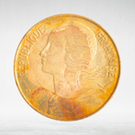 France, 20 Centimes 1990 - Marianne, VF