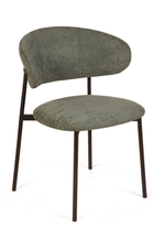 Стул Adele, шенилл Puffy green