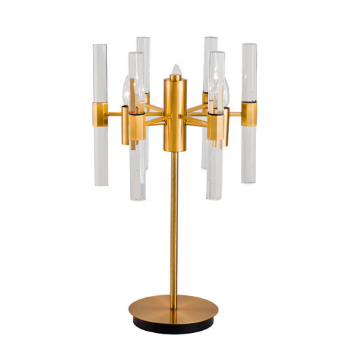 Настольная лампа Cloyd BRISBANE T3 / выс. 61 см - золото (арт.30060)