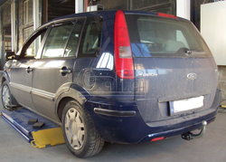 Фаркоп оцинкованный Galia F082A для Ford Fusion / Fusion Calero 2002-2012(паспорт и сертификат в комплекте)(без электрики)