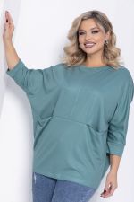 Блуза Мэрил (светло-зеленая) Б12360-18 LT Collection