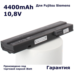 Аккумулятор iBatt 4400mAh, для Uniwill UN255 3S4400-S1S1-02 3S4400-F1P1-02 3S4400-G1P1-02