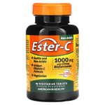 American Health, Ester-C с цитрусовыми биофлавоноидами, 1000 мг, 90 вегетарианских таблеток