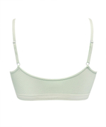 Эко-бюстгальтер в мелкий рубчик Eco-wear (Размер: XL) (Цвет: нежно-розовый)