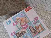 Puzzle - "3in1" - Sweet animals / Trefl