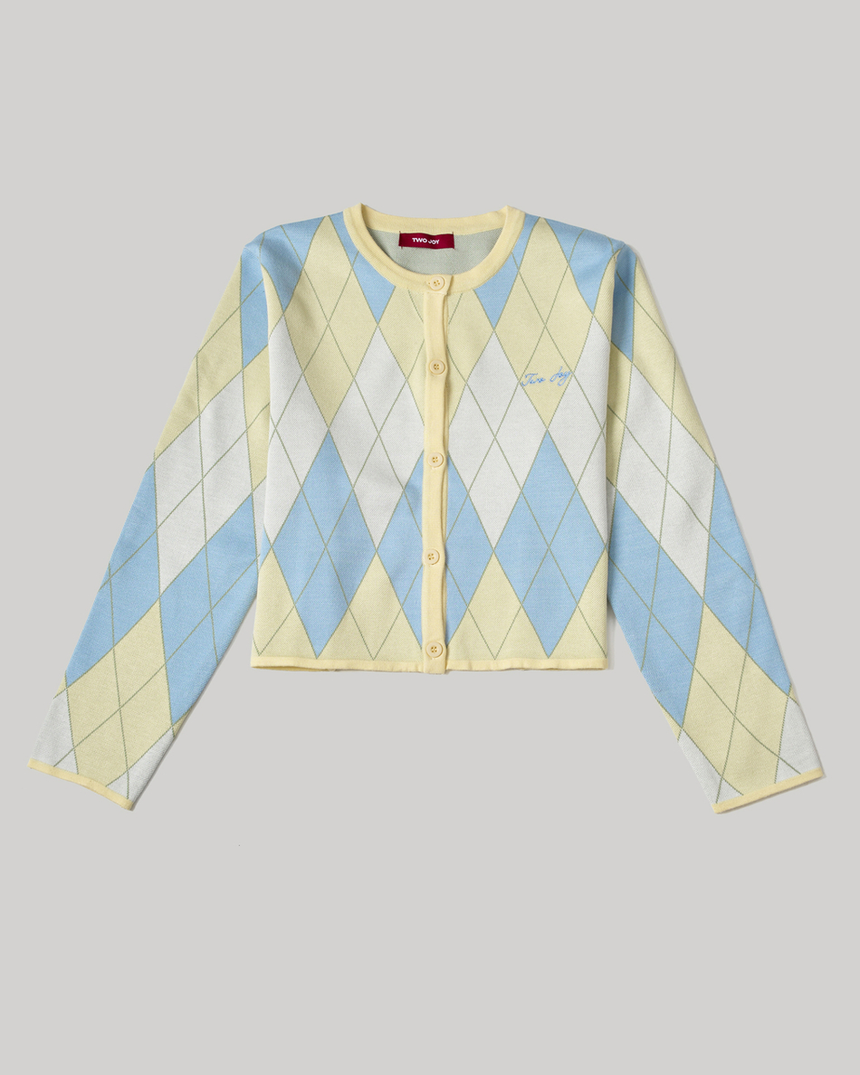 Кардиган "Argyle Code"