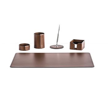 Настольный набор из кожи Cuoietto серии Business из 5 предметов (NBCNut5)