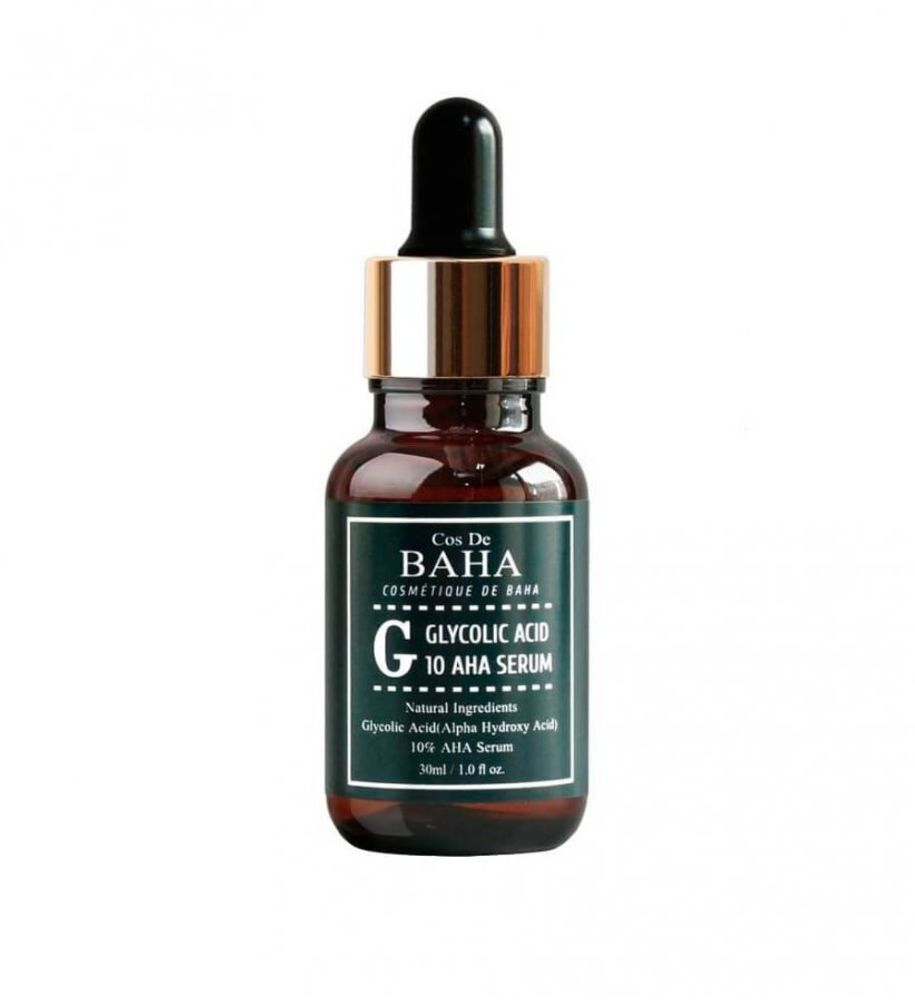 Cos De Baha Glycolic Acid 10 AHA Serum сыворотка c гликолевой кислотой для проблемной кожи