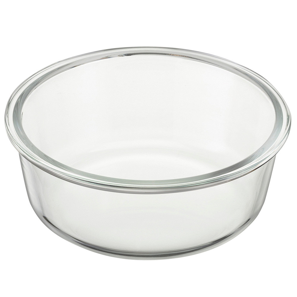 Набор круглых контейнеров 3шт Smart Solutions с бамбуковыми крышками