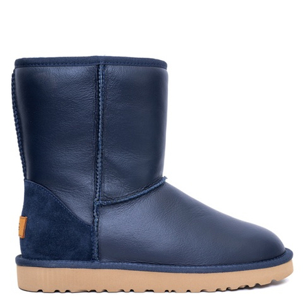 UGG Mens Classic Short Metallic Navy