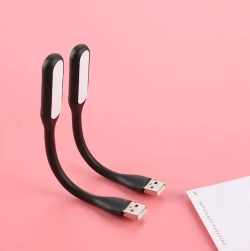 LED лампа для клавиатуры TESTIFIC, Светодиодный USB светильник для ноутбука, USB ночник 2 шт., черный