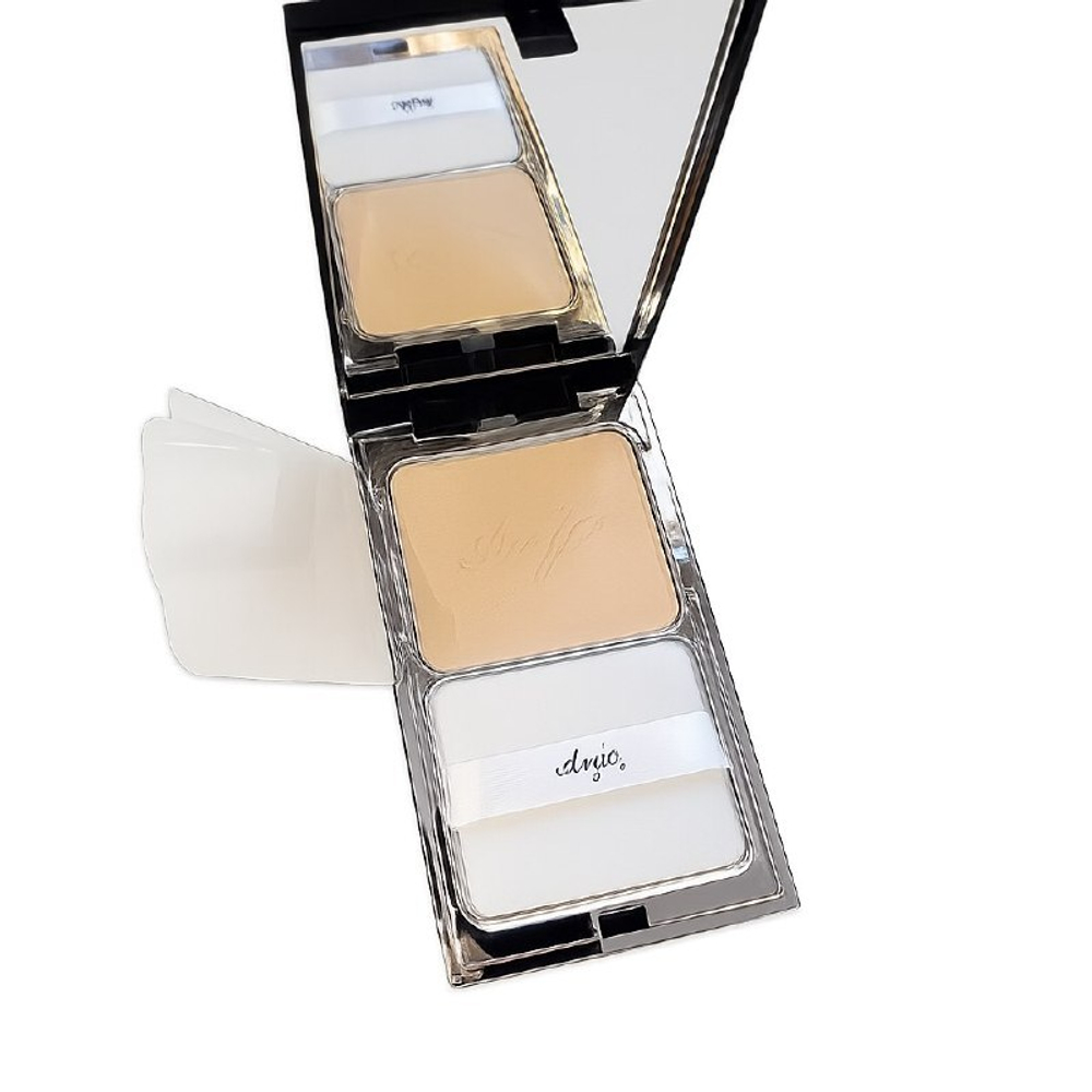 *Anjo Professional Two Way Cake Make-up Color №23 True Beige Пудра для лица компактная № 23 настоящий бежевый, 13 гр