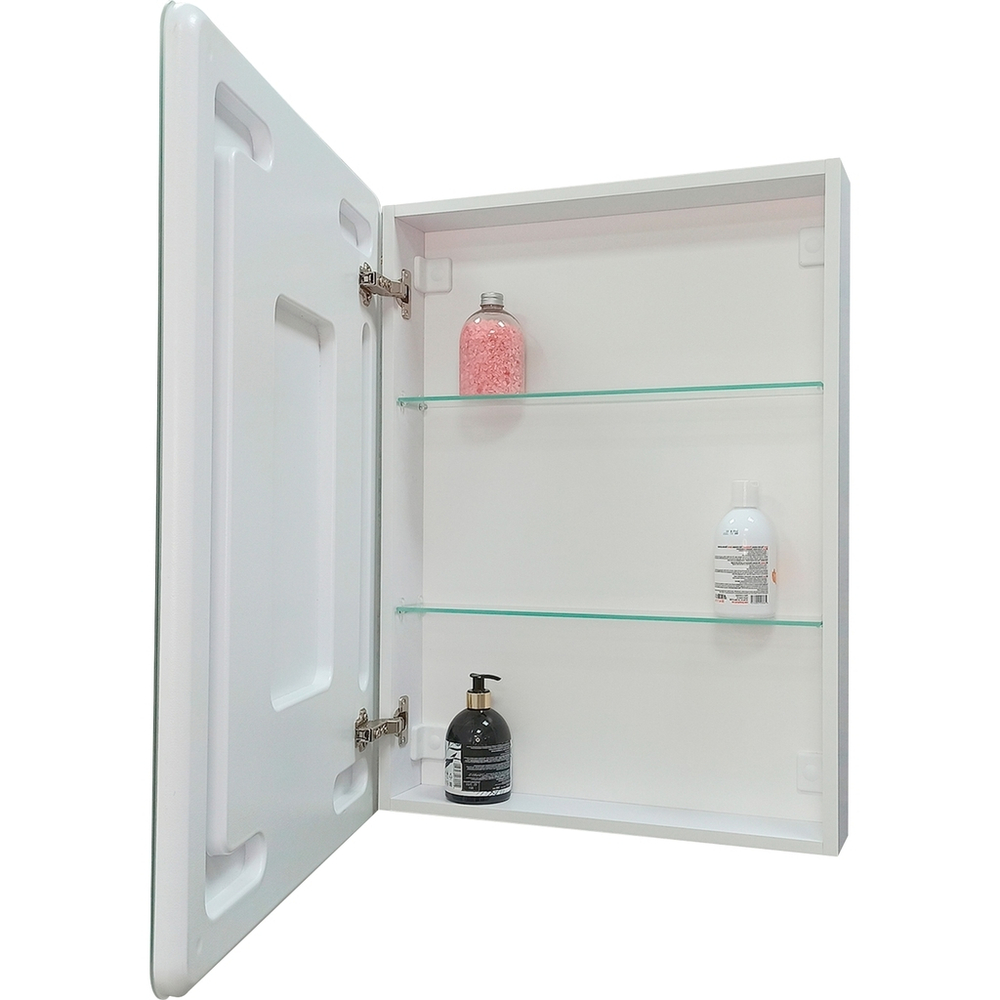 Зеркальный шкаф MIXLINE "Сканди" 500*800 (ШВ) универсал., сенсорный выкл., светодиодная подсветка