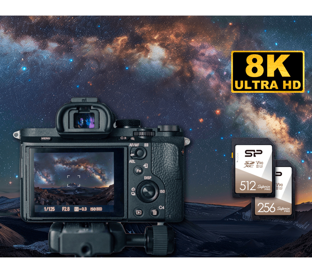Карта памяти Silicon Power SDXC 256GB Superior Pro UHS-II V90 260/290Mb/s