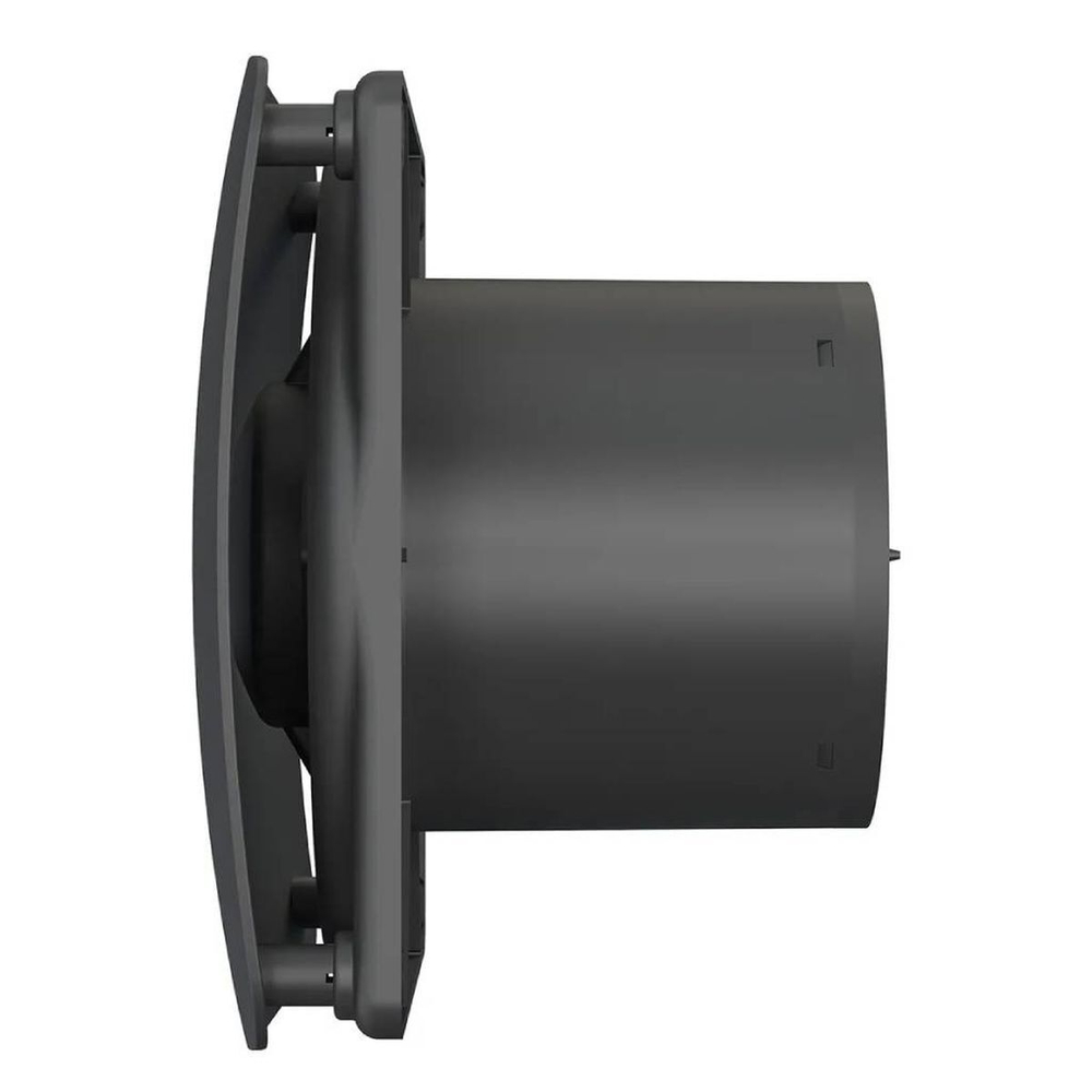 Вентилятор вытяжной настен, Эра, d100 мм, 14 Вт, 100 м3/ч, черн мат, RIO 4C Matt black