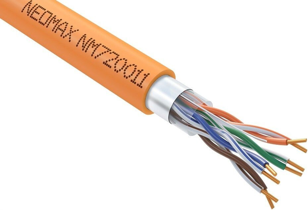 Кабель витая пара F/UTP 5e кат. 4 пары Neomax NM720011