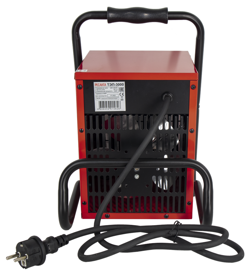 Электрический тепловентилятор РЕСАНТА ТЭП-3000 - [3 кВт / 220В]