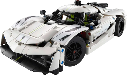Конструктор LEGO Technic 42184 Гиперкар Koenigsegg Jesko Absolut Белый