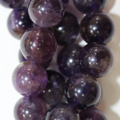 Аметист темный бусины 6мм10мм