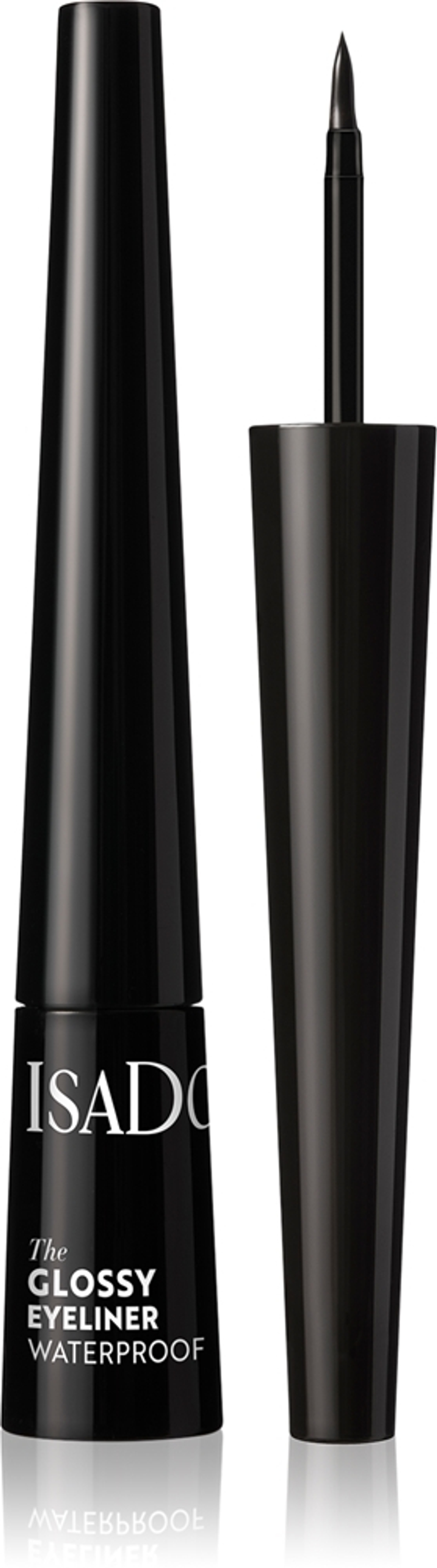 IsaDora Glossy Eyeliner - водостойкая подводка для глаз, 2,5 ml