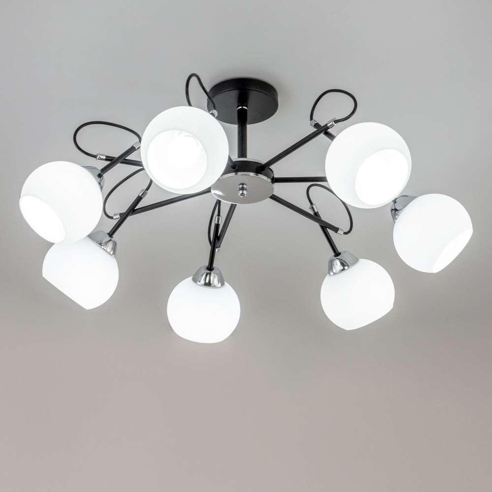 Citilux Стивен CL141271 Люстра потолочная Чёрная