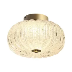 7720/24L PIKO LED SN 028 Светильник металл/стекло/прозрачный/золотой LED 24Вт 3000-6500K D300 IP20 пульт ДУ ANGELO