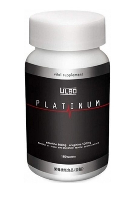 ULBO PLATINUM Dietary Supplement - функциональный комплекс для мужчин с цитруллином, аргинином и цинком