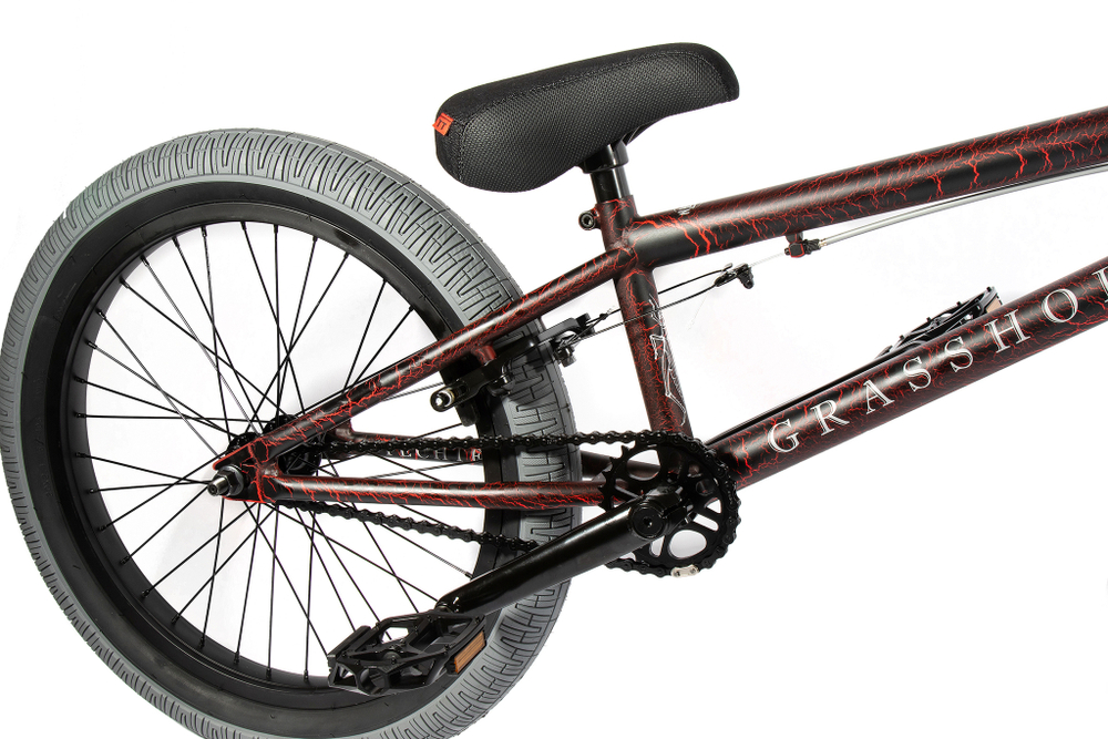 Велосипед BMX Tech Team Grasshopper 20" 2021 красно-серый