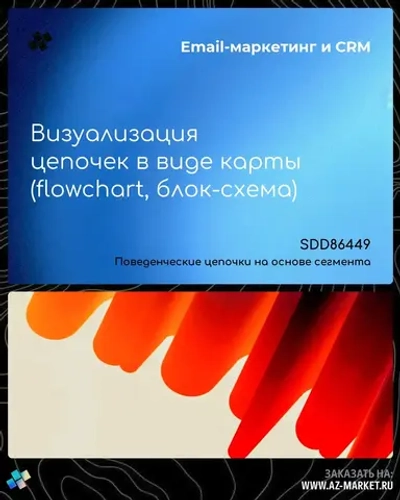 Визуализация цепочек в виде карты (flowchart, блок-схема)