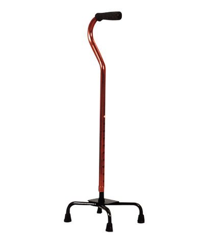 Регулируемая трость повышенной устойчивости (4 опоры) BRONIGEN BQC-300 Deluxe