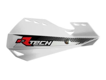 Защита рук Dual Evo белая с крепежом RTech R-KITPMDUBN14