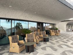 "Форио" кресло раскладное плетеное, цвет соломенный