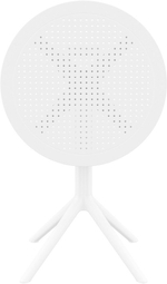 Комплект пластиковой мебели Siesta Contract Sky Folding 60 Air XL, белый