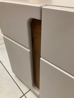 Тумба прикроватная левая Валенсия кашемир/софт сантьяго