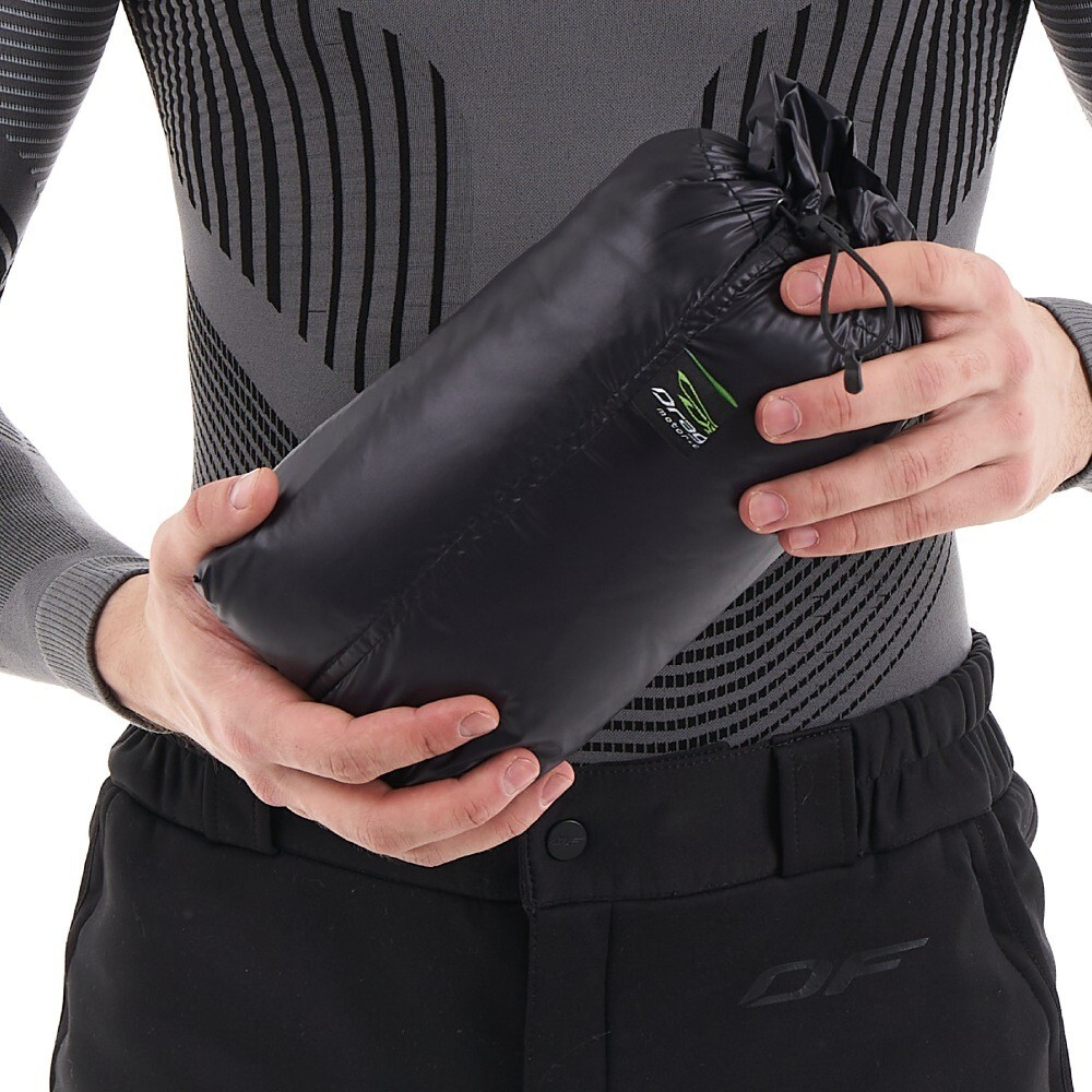 ЖИЛЕТ УТЕПЛЕННЫЙ DRAGONFLY VEST 100 BLACK 2023