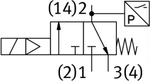 VSVA-BT-M32CS2-MS-A2-1T5L-PA Распределитель с электроуправлением