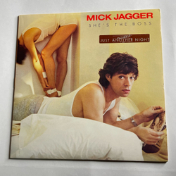 Винтажная виниловая пластинка LP Mick Jagger She's The Boss (Нидерланды 1985)