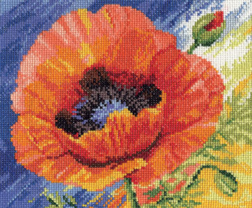 Поцелуй Лета¶Размер: 20х18 см ¶Кол-во цветов: 23