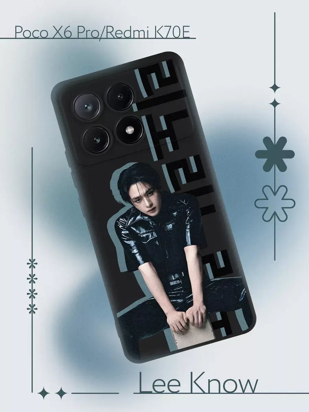 Чехол Xiaomi Poco X6 Pro с принтом