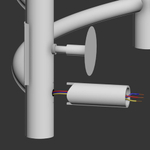 Полотенцесушитель MIXLINE VEGA  80х50 (таймер, 318 Вт, 8 перекладин) электрический БЕЛЫЙ