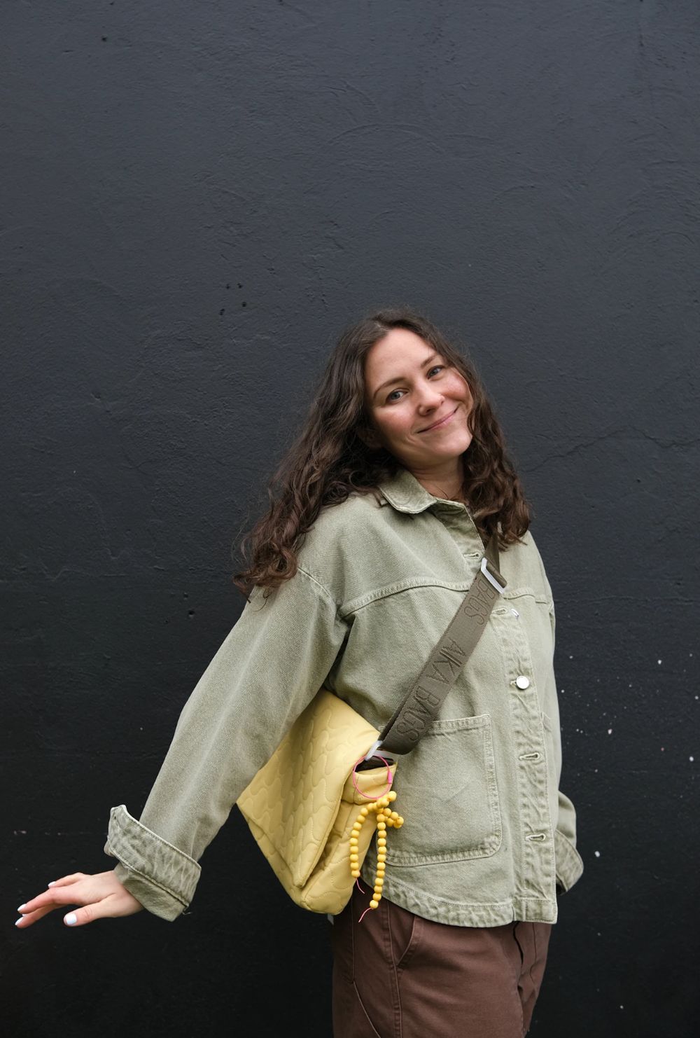 Сумка Aika Bags Почтальонка манго