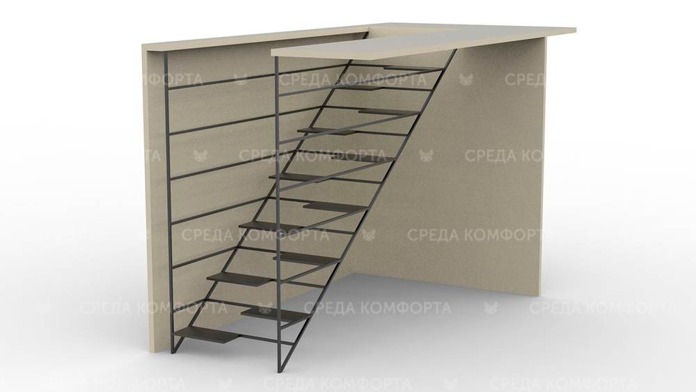 Металлическая лестница LSTN0045