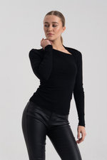 Лонгслив хлопок и вискоза