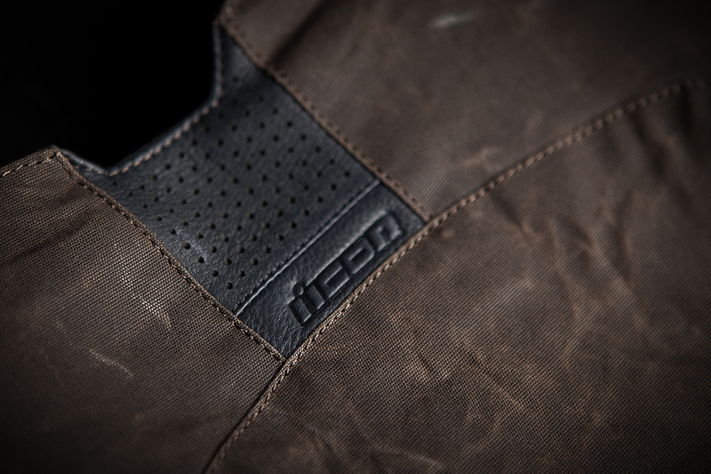 Мотокуртка - ICON 1000 OILDALE (текстиль, коричневая)