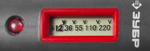 Тестер напряжения ЗУБР ″Мастер″ цифровой со световым индикатором, 12-220В, 140мм