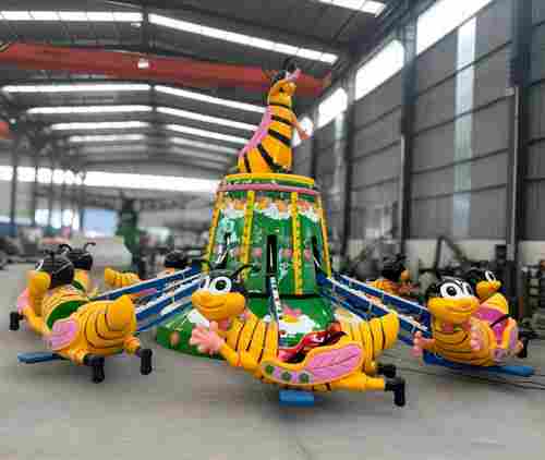 Электрическая Аттракцион карусель «В гостях у пчёлки», 8×8×4 м