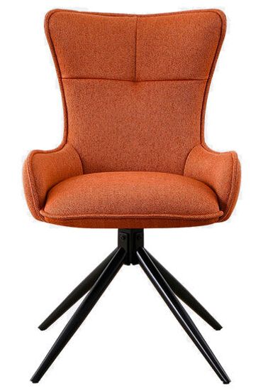 Стул HOUSE. поворотно-возвратный 180гр,, терракотовая рогожка / Черный