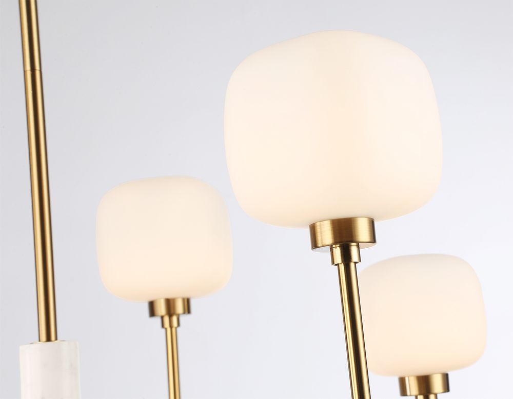 Ambrella Люстра на штанге с мрамором Ceramo Modern LH53015