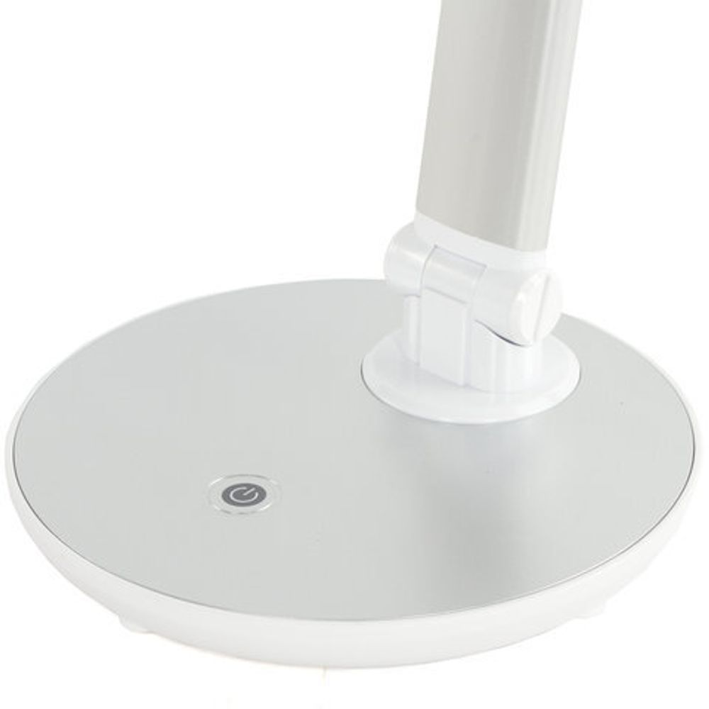 Настольная лампа-светильник SONNEN PH-3609, подставка, LED, 9 Вт, металлический корпус, серый, 236688