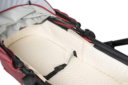 Коляска трансформер Aimile Adventurer бургунди-темный